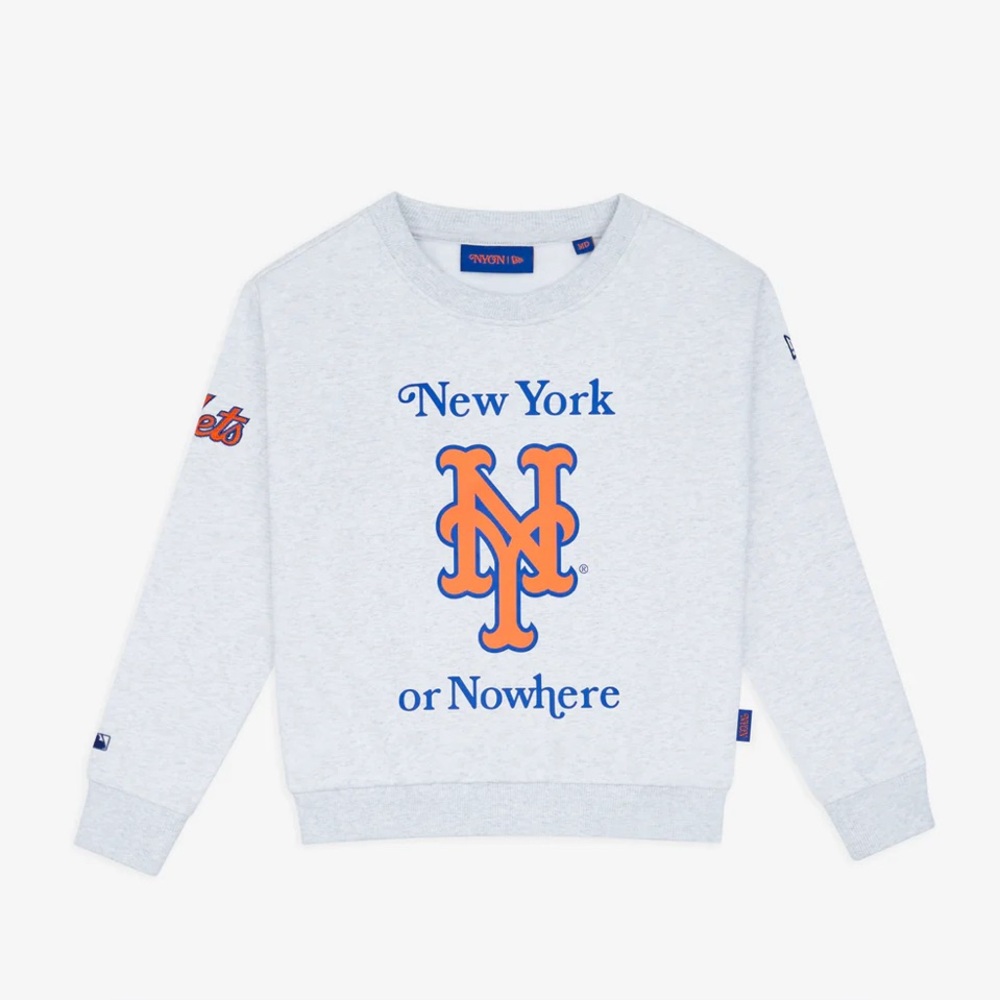 New York or Nowhere Mets Shea Kids Crewneck (NWT)